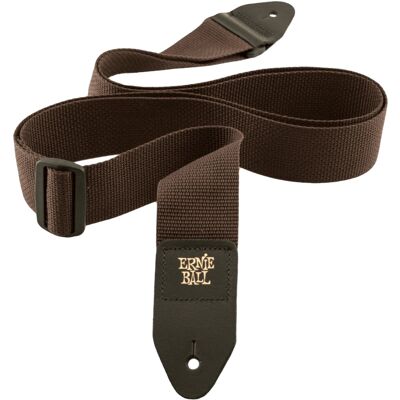 Ernie Ball Polypro Strap Brown Ernie Ball Polypro Strap Brown
