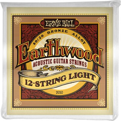 Ernie Ball 2010 Earthwood 80/20 Bronze 12-String Light Ernie Ball 2010 Earthwood 80/20 Bronze 12-String Light