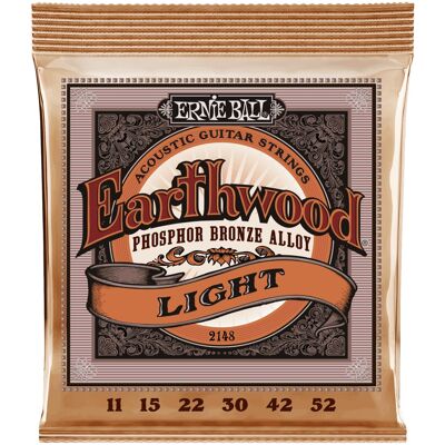 Ernie Ball 2148 Earthwood Phosphor Bronze Light Ernie Ball 2148 Earthwood Phosphor Bronze Light