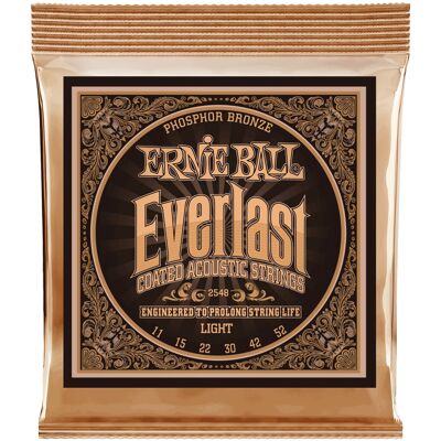 Ernie Ball 2548 Everlast Phosphor Bronze Light Ernie Ball 2548 Everlast Phosphor Bronze Light