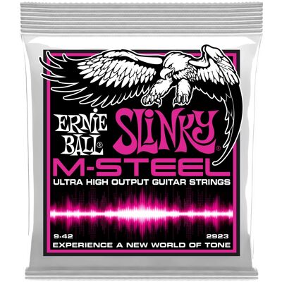 Ernie Ball 2923 M-Steel Super Slinky Ernie Ball 2923 M-Steel Super Slinky