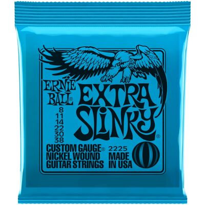 Ernie Ball 2225 Nickel Wound Extra Slinky Ernie Ball 2225 Nickel Wound Extra Slinky
