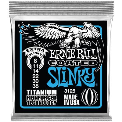 Ernie Ball 3125 Titanium Extra Slinky Ernie Ball 3125 Titanium Extra Slinky