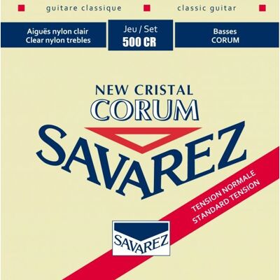 Savarez 500CR New Cristal Corum Normal Tension Savarez 500CR New Cristal Corum Normal Tension