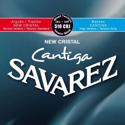 Savarez 510CRJ New Cristal Cantiga Mixed Tension Savarez 510CRJ New Cristal Cantiga Mixed Tension