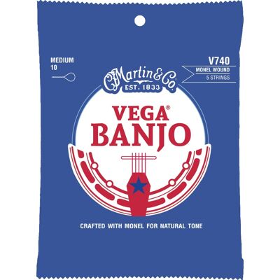 Martin Vega Banjo Medium Monel Martin Vega Banjo Medium Monel