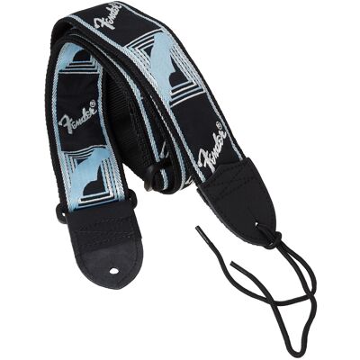 Fender Monogramm Strap Black-Grey-Blue Fender Monogramm Strap Black-Grey-Blue
