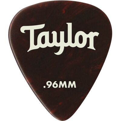 Taylor Celluloid Picks 0.96 Tortoise Shell Taylor Celluloid Picks 0.96 Tortoise Shell