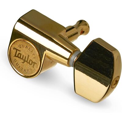 Taylor Guitar Tuners 1:18 6-String Polished Gold Taylor Guitar Tuners 1:18 6-String Polished Gold