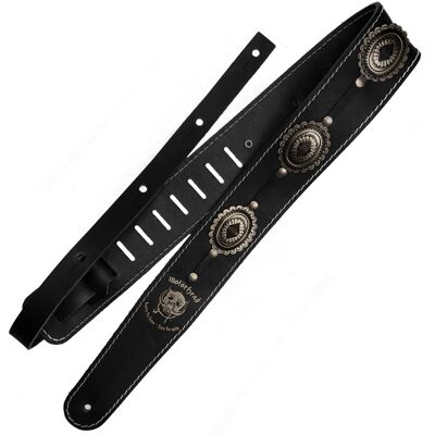 Richter Motörhead Concho Strap Black/Old Silver Richter Motörhead Concho Strap Black/Old Silver