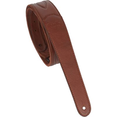 Taylor Vegan Leather Strap Medium Brown Taylor Vegan Leather Strap Medium Brown
