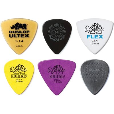 Dunlop Bass Picks Variety Pack Dunlop Bass Picks Variety Pack