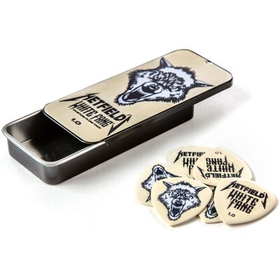 Dunlop White Fang Pick Tin 1.0 Dunlop White Fang Pick Tin 1.0
