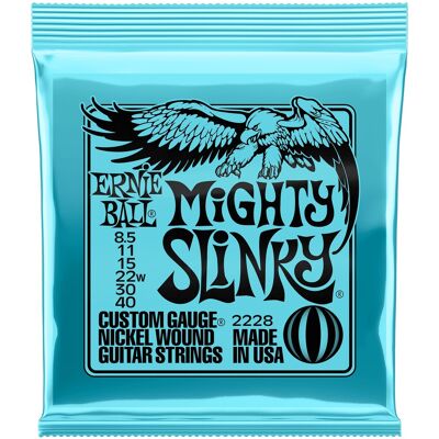 Ernie Ball 2228 Nickel Wound Mighty Slinky Ernie Ball 2228 Nickel Wound Mighty Slinky