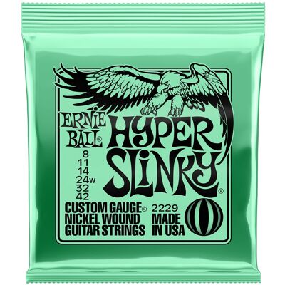 Ernie Ball 2229 Nickel Wound Hyper Slinky Ernie Ball 2229 Nickel Wound Hyper Slinky