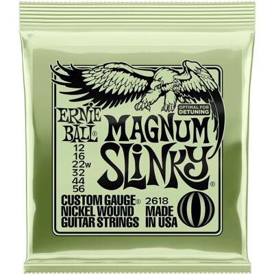 Ernie Ball 2618 Nickel Wound Magnum Slinky Ernie Ball 2618 Nickel Wound Magnum Slinky