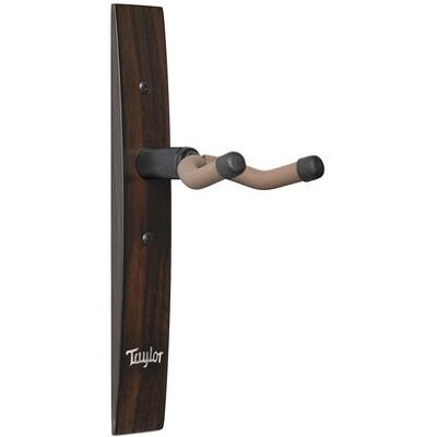 Taylor Guitar Hanger Ebony Acrylic Taylor Logo Taylor Guitar Hanger Ebony Acrylic Taylor Logo