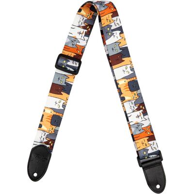 Flight S35 Cats Ukulele Strap Flight S35 Cats Ukulele Strap