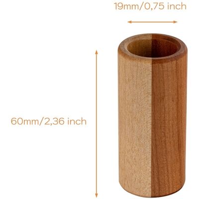 Ortega Cherry/Birch Wooden Slide Medium Ortega Cherry/Birch Wooden Slide Medium