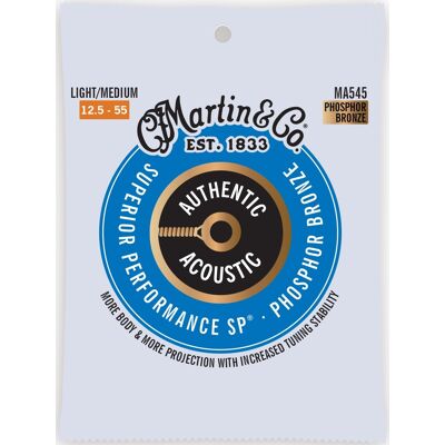 Martin Authentic SP 92/8 Phosphor Bronze Light/Medium Martin Authentic SP 92/8 Phosphor Bronze Light/Medium