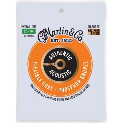 Martin Authentic Acoustic Flexible Core 92/8 Phosphor Bronze Custom Li Martin Authentic Acoustic Flexible Core 92/8 Phosphor Bronze Custom Li