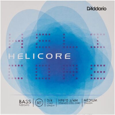 D'Addario Helicore Pizzicato cbs 3/4 M D'Addario Helicore Pizzicato cbs 3/4 M