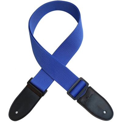 Soundsation Poly Guitar Strap Blue Soundsation Poly Guitar Strap Blue