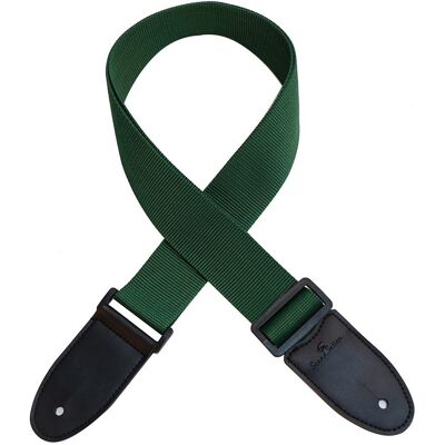 Soundsation Poly Guitar Strap Green Soundsation Poly Guitar Strap Green