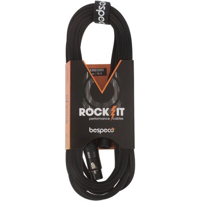 Bespeco ROCKIT Microphone Cable XLR M - XLR F 10 m Bespeco ROCKIT Microphone Cable XLR M - XLR F 10 m