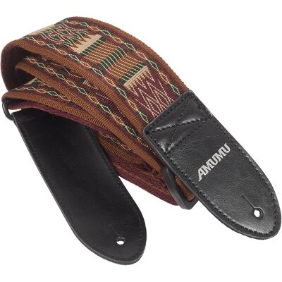 Amumu Brown Diamond Retro Chevron Strap Amumu Brown Diamond Retro Chevron Strap