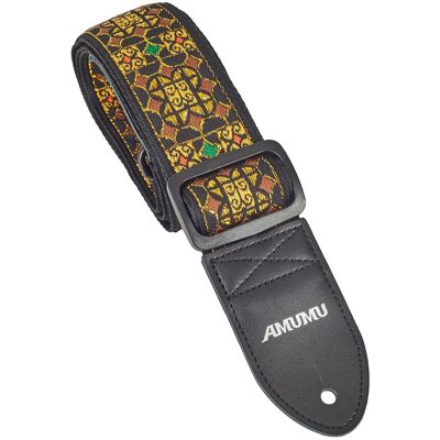 Amumu Shiny Gold Thread Embroidery Strap Amumu Shiny Gold Thread Embroidery Strap