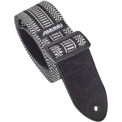 Amumu Black & White Weave Strap Amumu Black & White Weave Strap