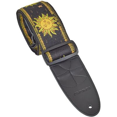 Amumu Jacquard Sun Strap Black Amumu Jacquard Sun Strap Black
