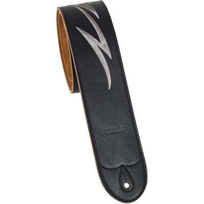 Amumu Embroidered Lightning Leather Strap Amumu Embroidered Lightning Leather Strap