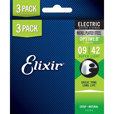 Elixir Optiweb Super Light 3-Pack Elixir Optiweb Super Light 3-Pack