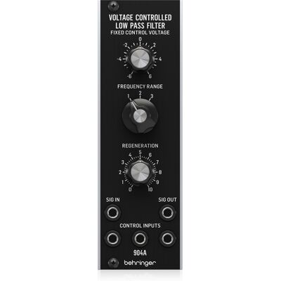 Behringer 904A VOLTAGE CONTROLLED LOW PASS FILTER Behringer 904A VOLTAGE CONTROLLED LOW PASS FILTER