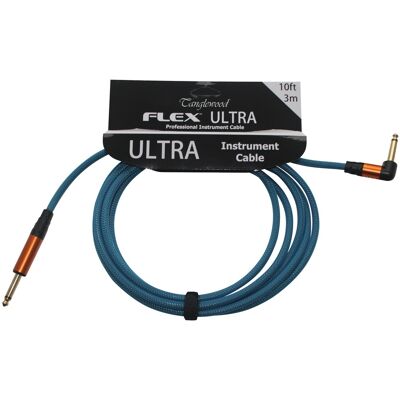 Tanglewood Flex Ultra Cable Ocean Blue 3 m Angled Tanglewood Flex Ultra Cable Ocean Blue 3 m Angled