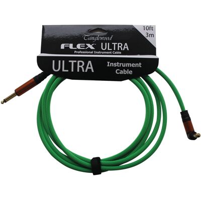 Tanglewood Flex Ultra Cable Lakeshore Green 3 m Angled Tanglewood Flex Ultra Cable Lakeshore Green 3 m Angled