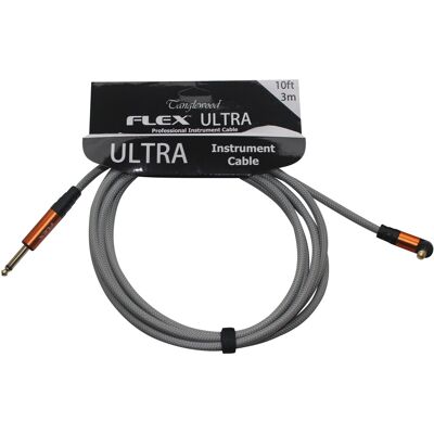 Tanglewood Flex Ultra Cable Storm Grey 3 m Angled Tanglewood Flex Ultra Cable Storm Grey 3 m Angled