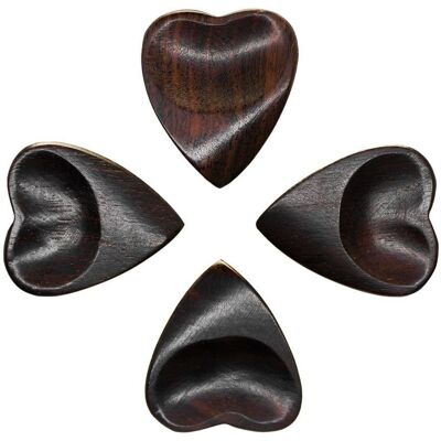Timber Tones Heart Tones African Ebony 4-Pack Timber Tones Heart Tones African Ebony 4-Pack