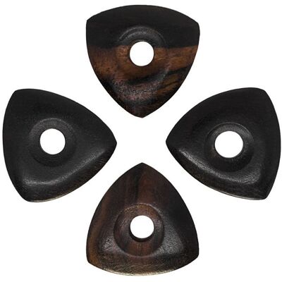 Timber Tones Moon Tones African Ebony 4-Pack Timber Tones Moon Tones African Ebony 4-Pack