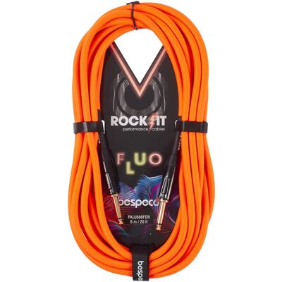 Bespeco ROCKIT FLUO Orange 6 m Bespeco ROCKIT FLUO Orange 6 m