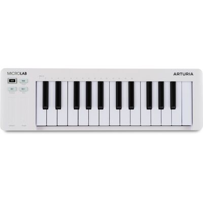 Arturia MicroLab mk3 White Arturia MicroLab mk3 White