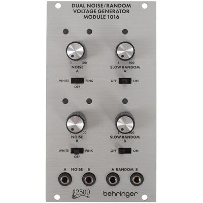 Behringer DUAL NOISE / RANDOM VOLTAGE GENERATOR MODULE 1016 Behringer DUAL NOISE / RANDOM VOLTAGE GENERATOR MODULE 1016