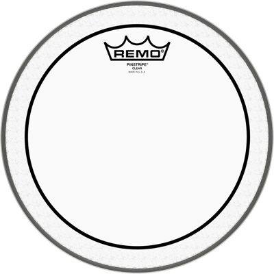 Remo 10" PinStripe Clear Remo 10" PinStripe Clear
