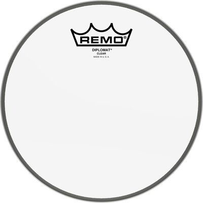 Remo 8" Diplomat Clear Remo 8" Diplomat Clear