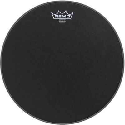 Remo 14" Emperor Black Suede Remo 14" Emperor Black Suede