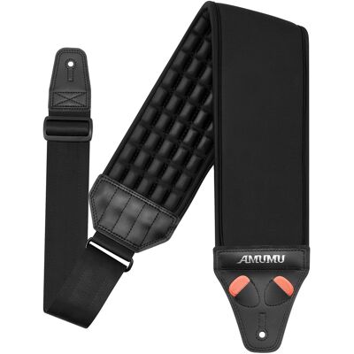 Amumu AirCell Bass Strap Black Standard Spandex Top Amumu AirCell Bass Strap Black Standard Spandex Top