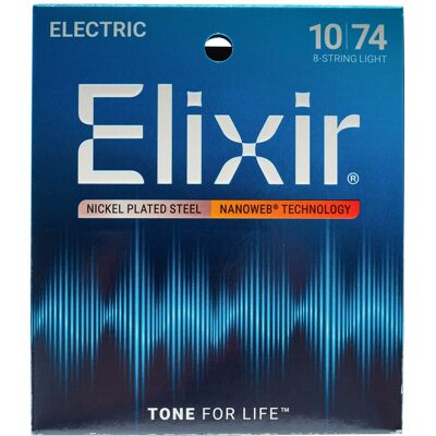Elixir Nanoweb 8-String Light Elixir Nanoweb 8-String Light