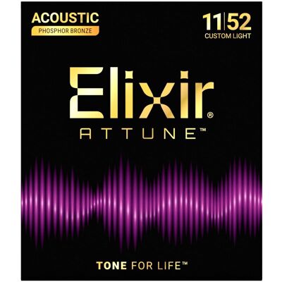 Elixir ATTUNE Phosphore Bronze Custom light Elixir ATTUNE Phosphore Bronze Custom light